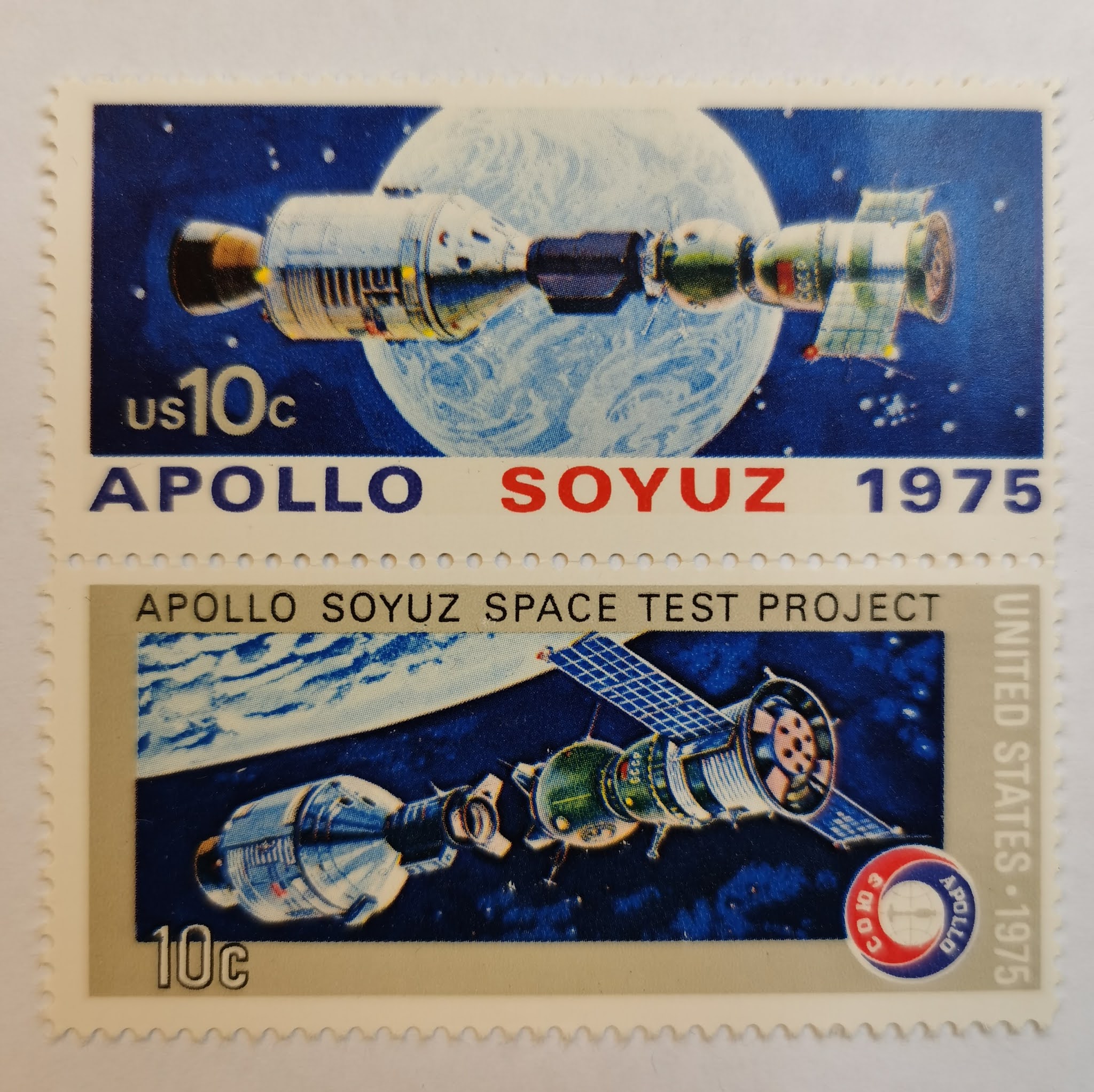 Марка Союз Аполлон 1975
